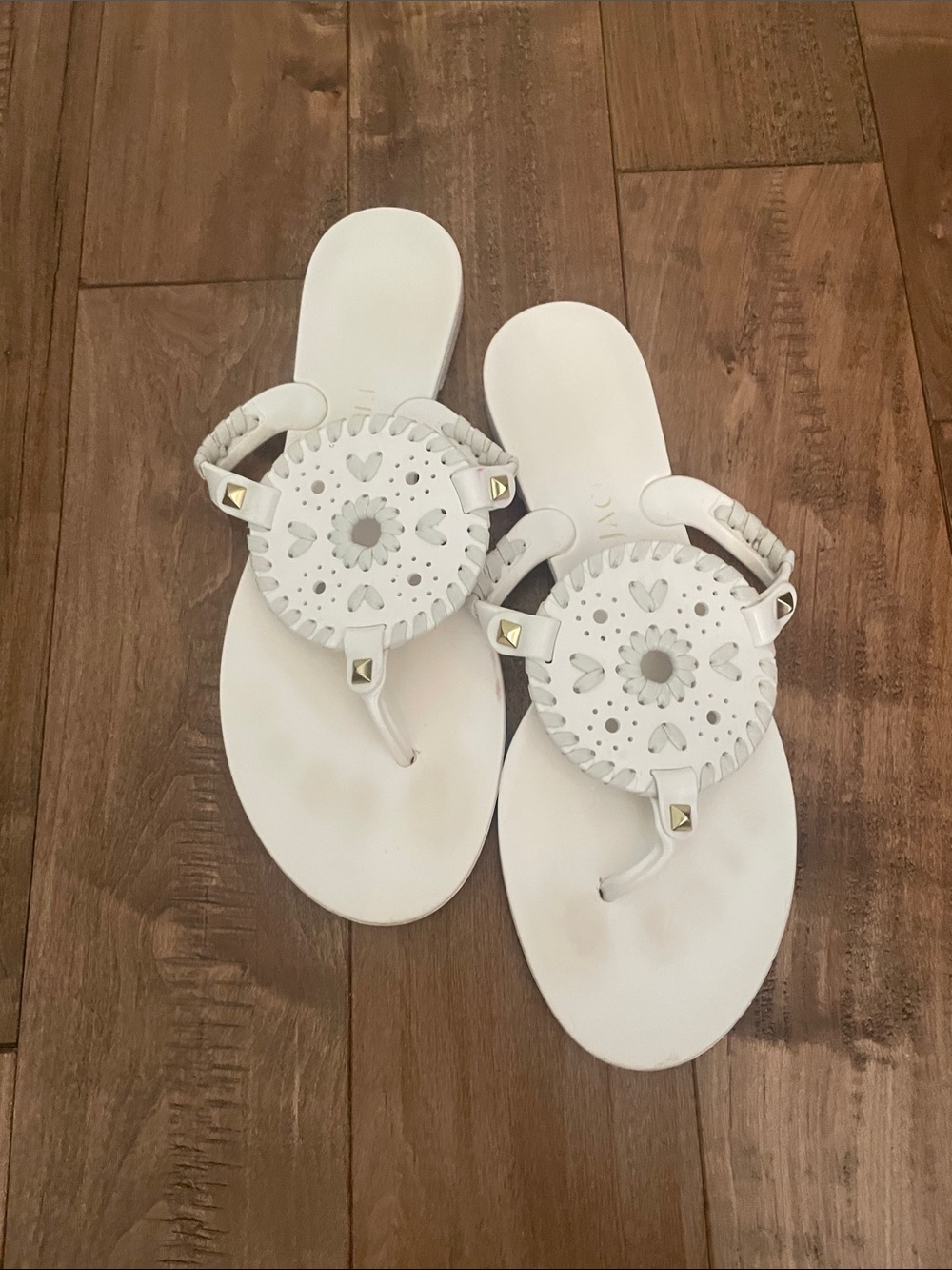 Jack Rodger’s Women Jelly Flip Flops Size 7